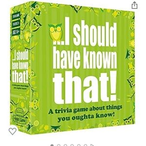 Hygge Games I should have known that! Trivia Game Green